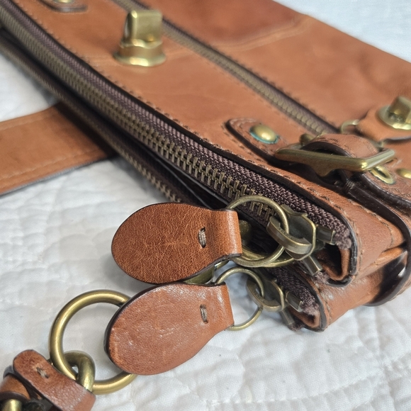 Coach Bridget 65th Anniversary Legacy Turnlock Kisslock Brown Shoulder Bag 11623 - Picture 12 of 17